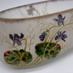 Royal Worcester Porcelain Vase, Hand Painted...